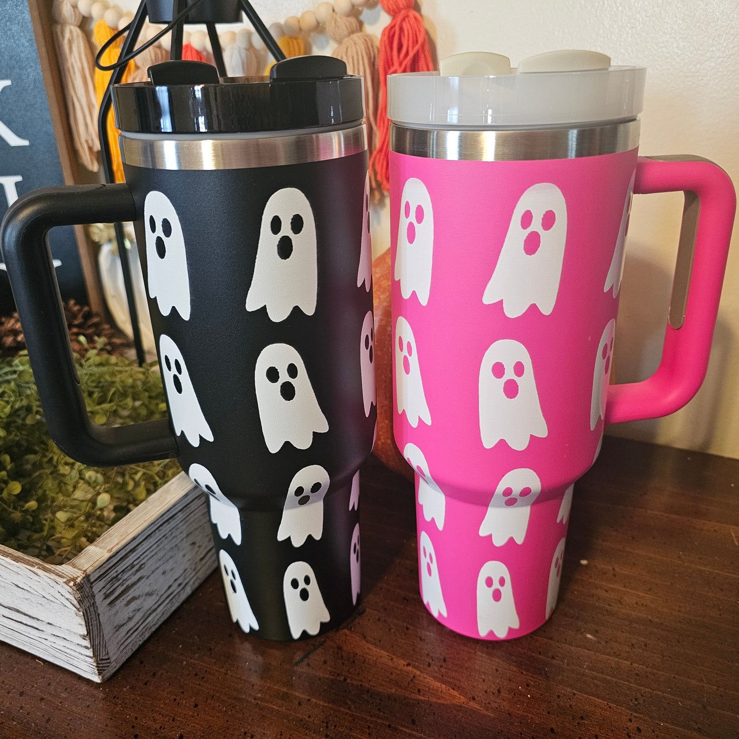 Ghost Stainless Steel 40 oz Tumbler