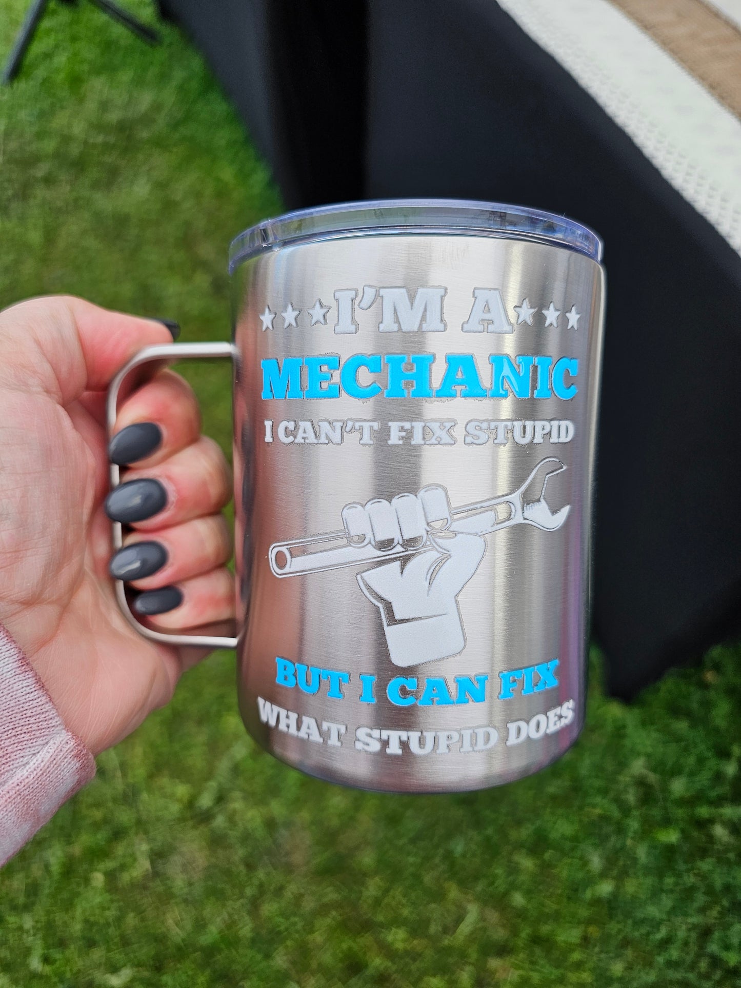12oz Stainless Steel Mugs