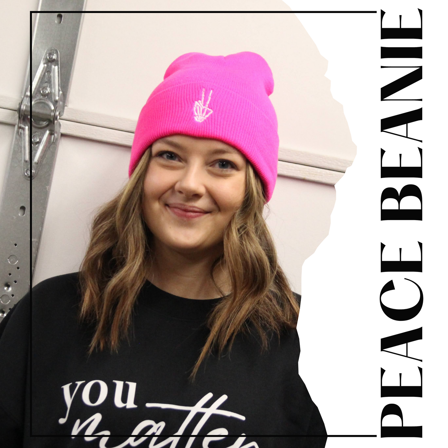 Skull Peace Beanie