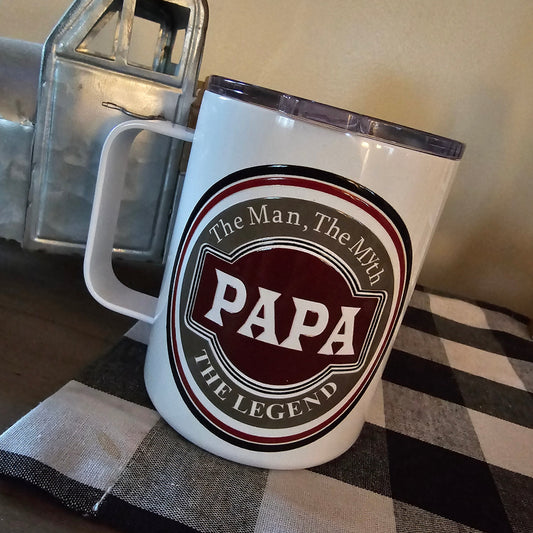 DAD, PAPA AND GRANDPA 12oz Mug