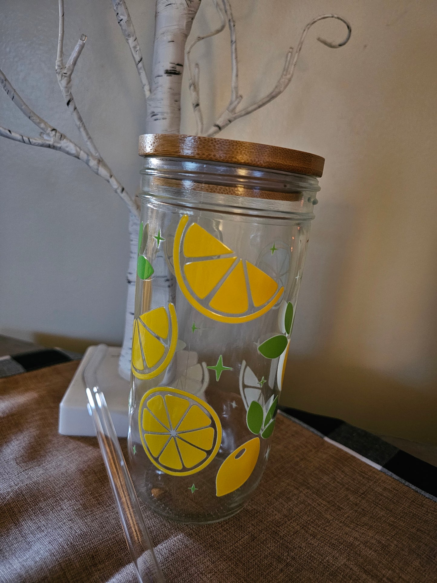 24oz Glass Tumbler