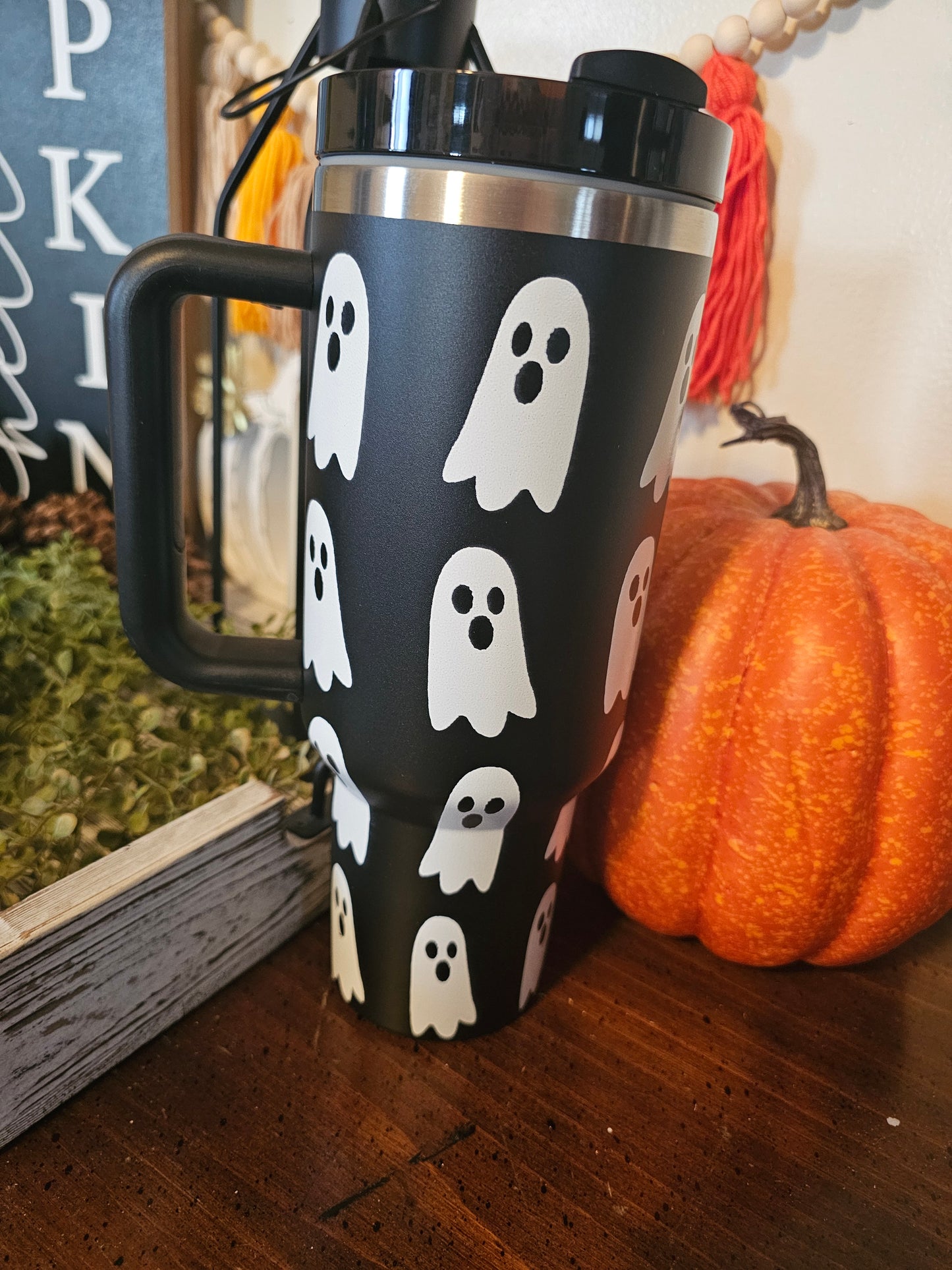 Ghost Stainless Steel Tumbler