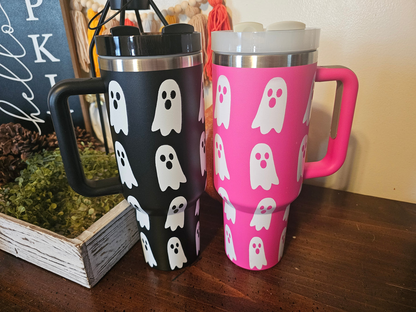 Ghost Stainless Steel Tumbler