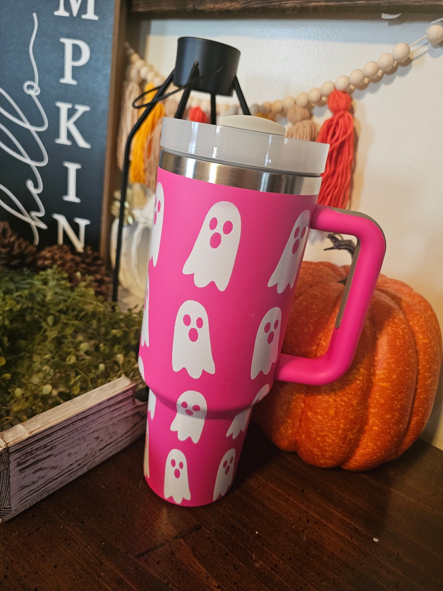 Ghost Stainless Steel Tumbler