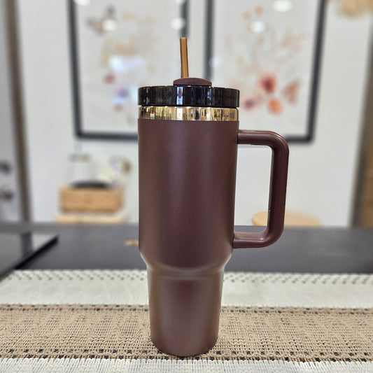 Chocolate Stainless Steel Tumbler