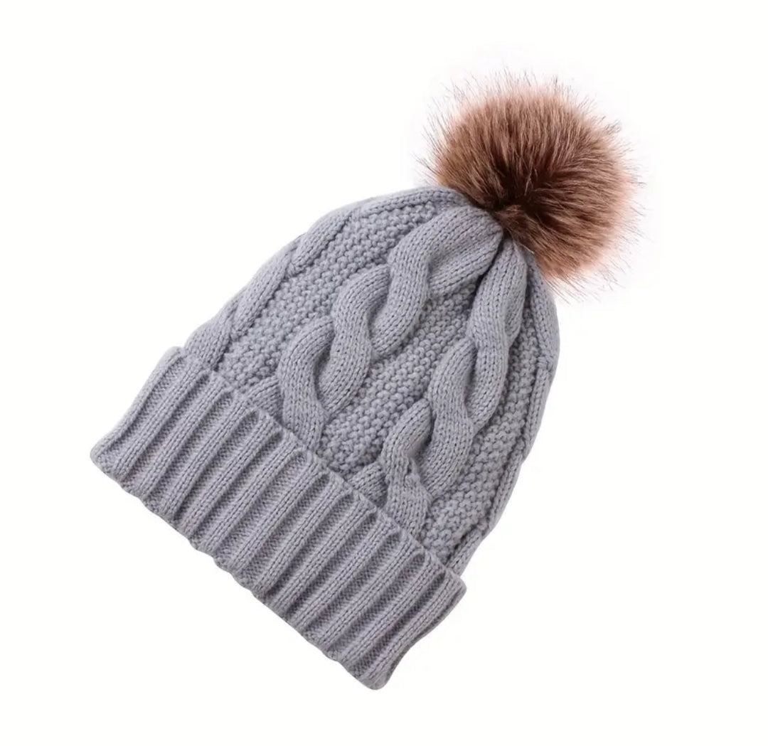 Puff Ball Beanie