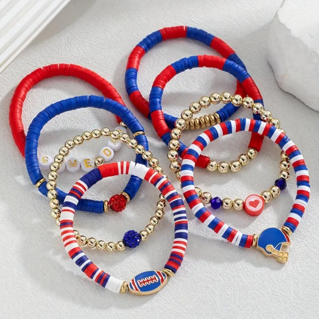 FOOTBALL Bracelet Set