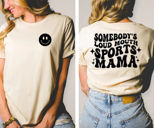 Loud Mouth Sports Mama Tee