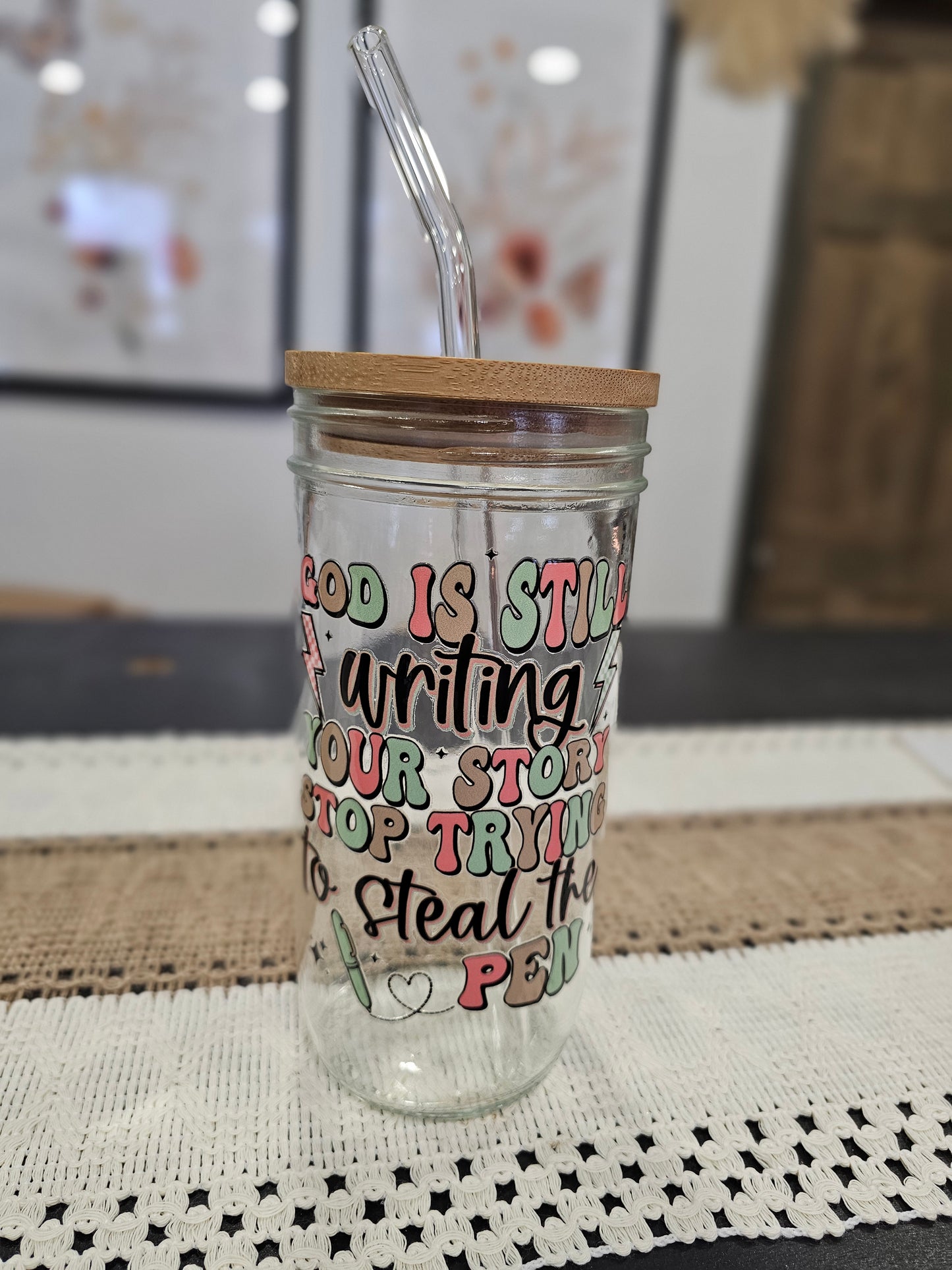 24oz Mason Jar