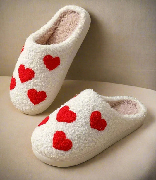 Heart Slippers